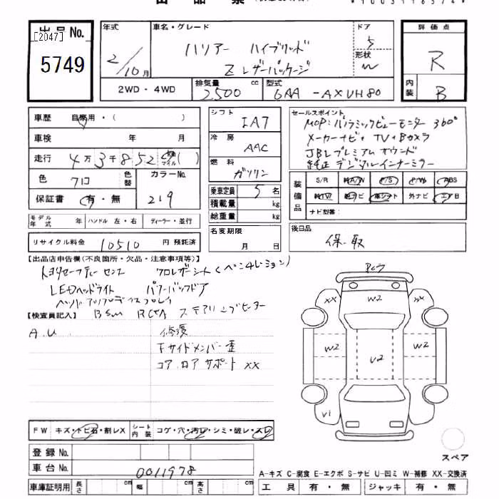 TOYOTA HARRIER
