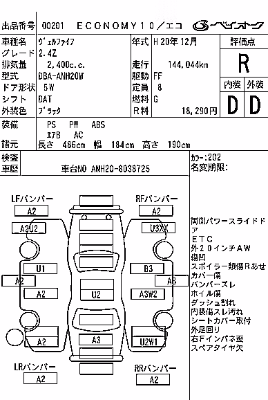 TOYOTA VELLFIRE