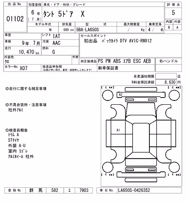 DAIHATSU TANTO