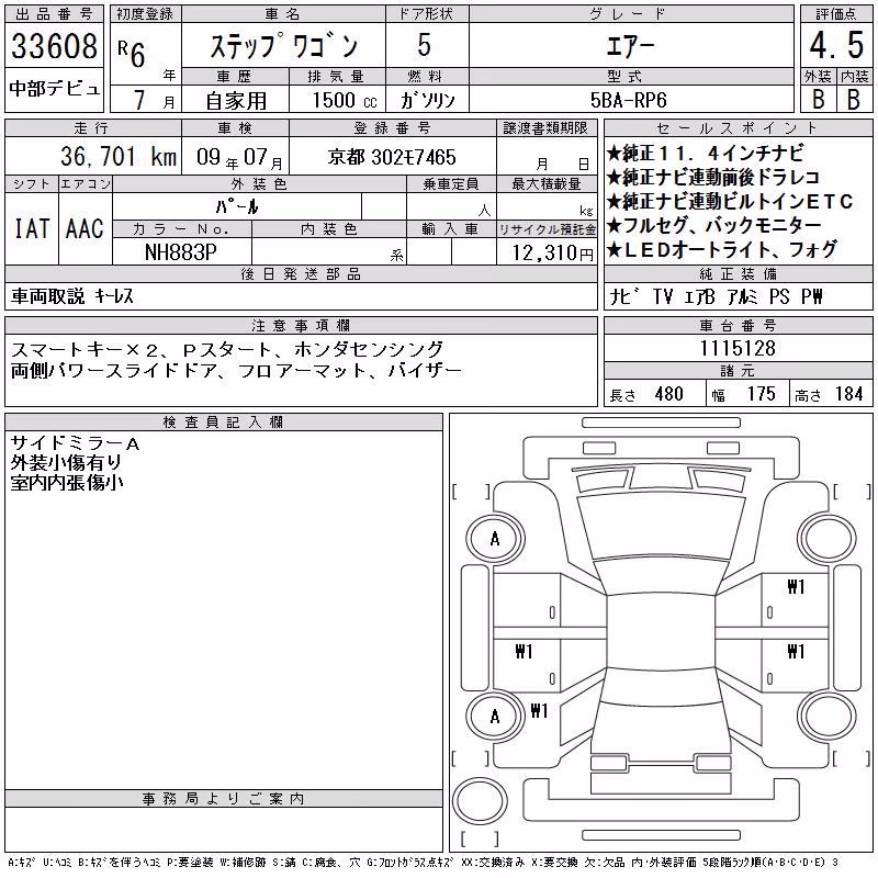 HONDA STEPWGN