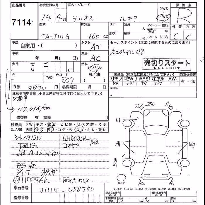 DAIHATSU TERIOS LUCIA