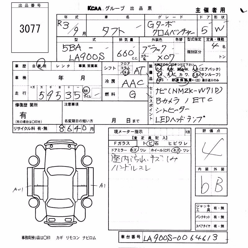 DAIHATSU TAFT