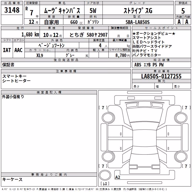 DAIHATSU MOVE CANBUS