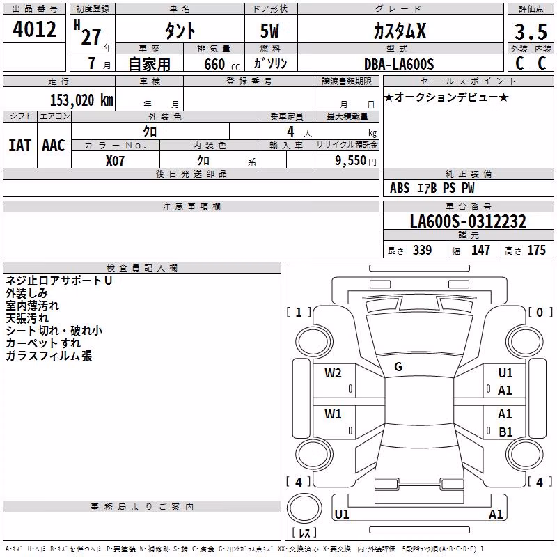DAIHATSU TANTO