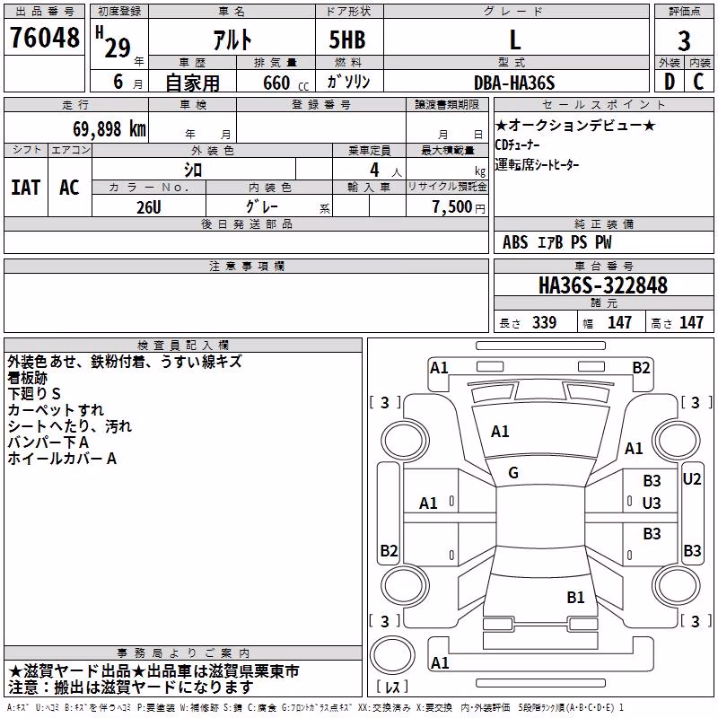 SUZUKI ALTO