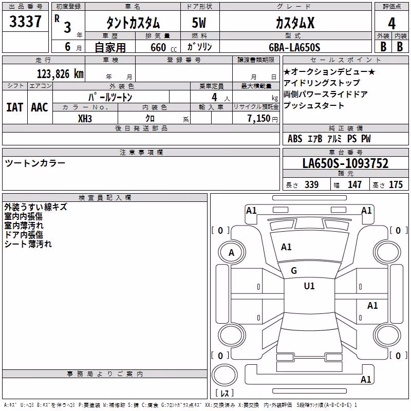 DAIHATSU TANTO