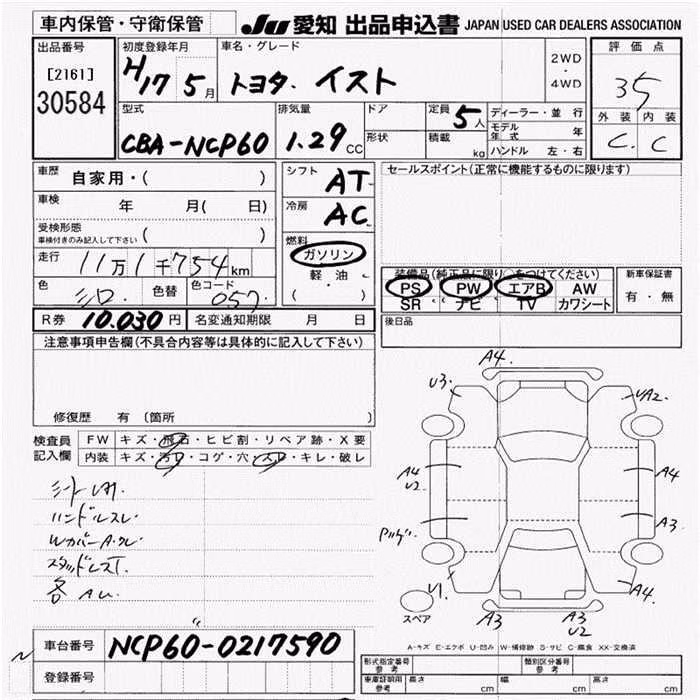TOYOTA IST