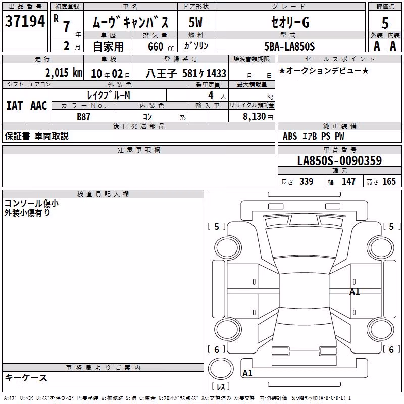 DAIHATSU MOVE CANBUS