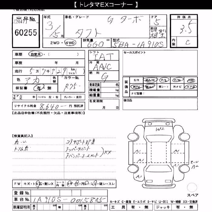 DAIHATSU TAFT