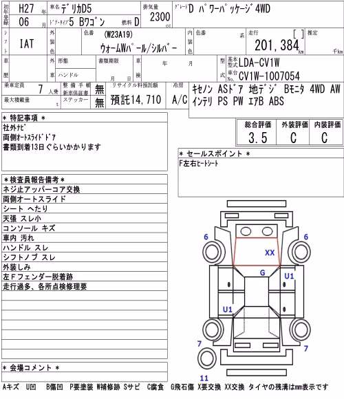 MITSUBISHI DELICA D:5