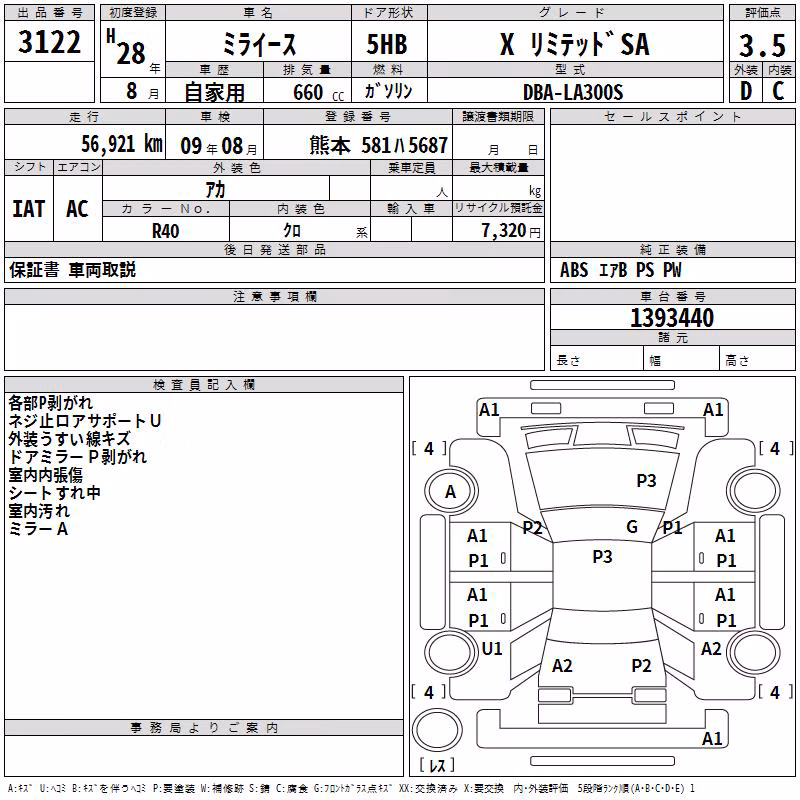 DAIHATSU MIRA E:S