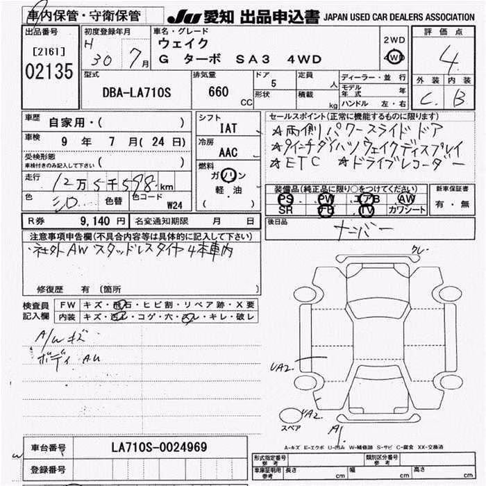 DAIHATSU WAKE