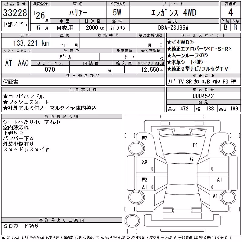 TOYOTA HARRIER