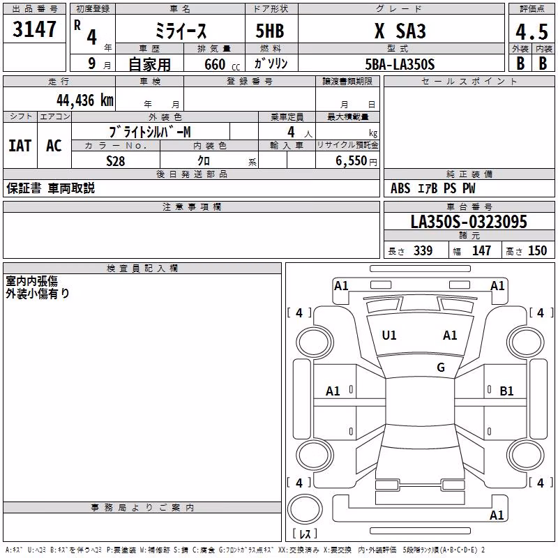 DAIHATSU MIRA E:S