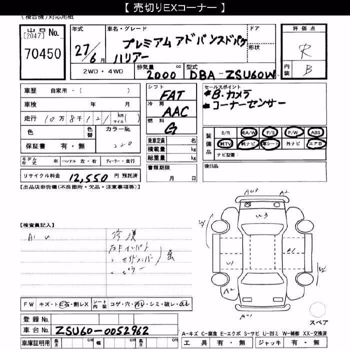 TOYOTA HARRIER