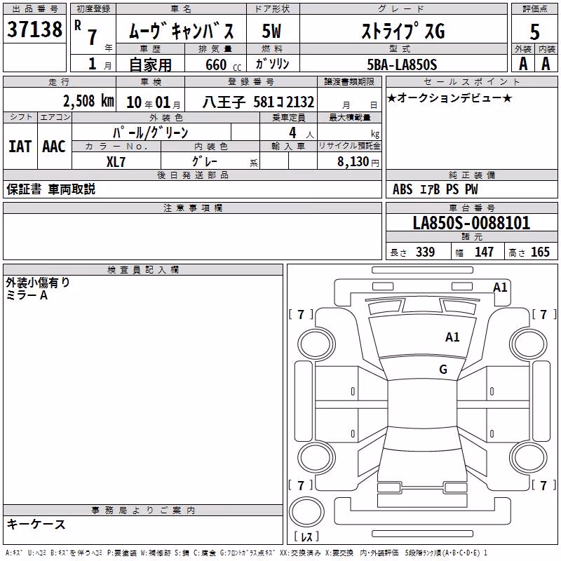 DAIHATSU MOVE CANBUS