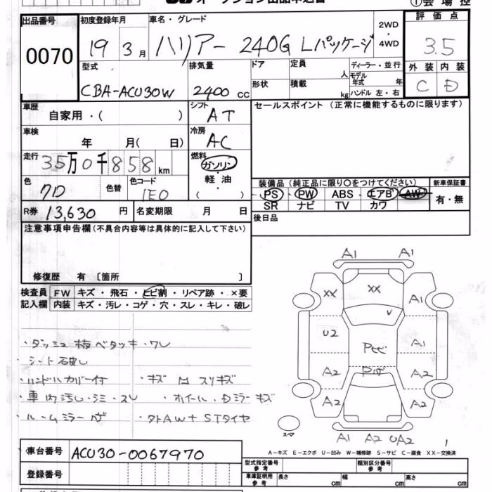 TOYOTA HARRIER