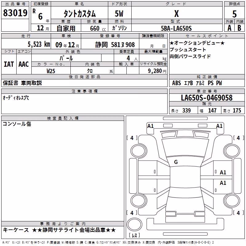 DAIHATSU TANTO