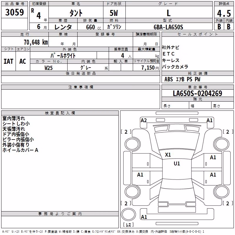 DAIHATSU TANTO