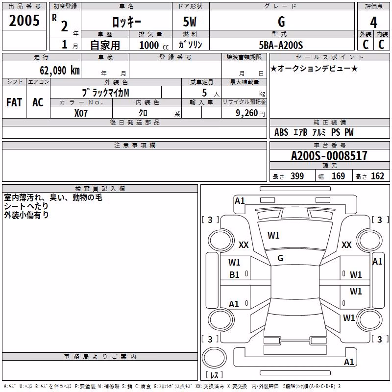 DAIHATSU ROCKY