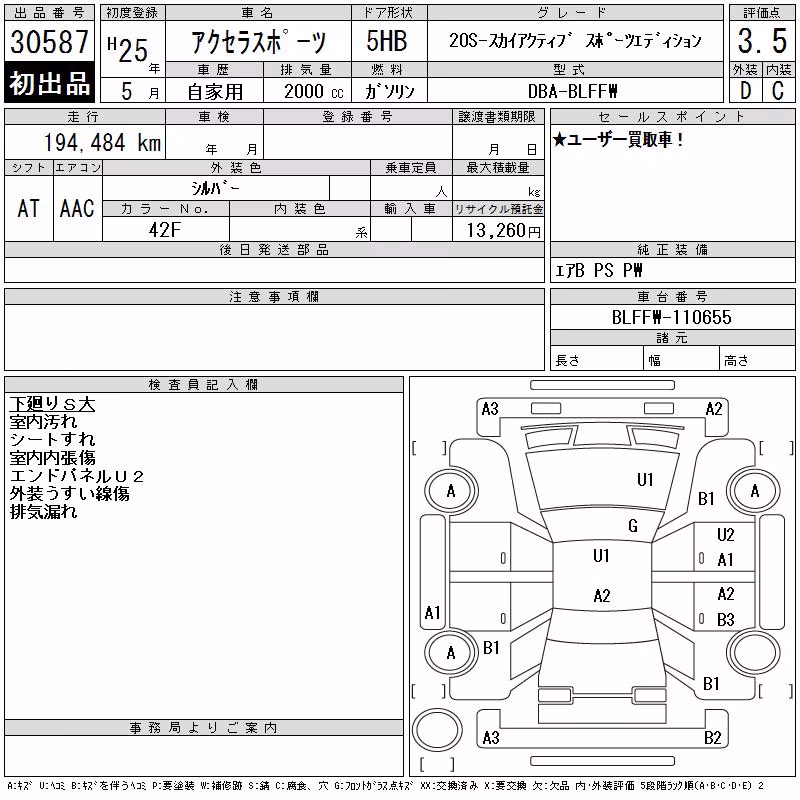 MAZDA AXELA