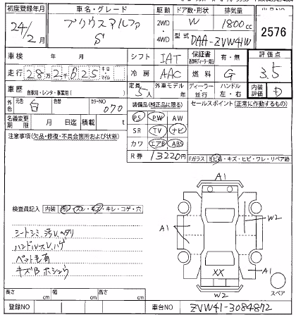 TOYOTA PRIUS ALPHA