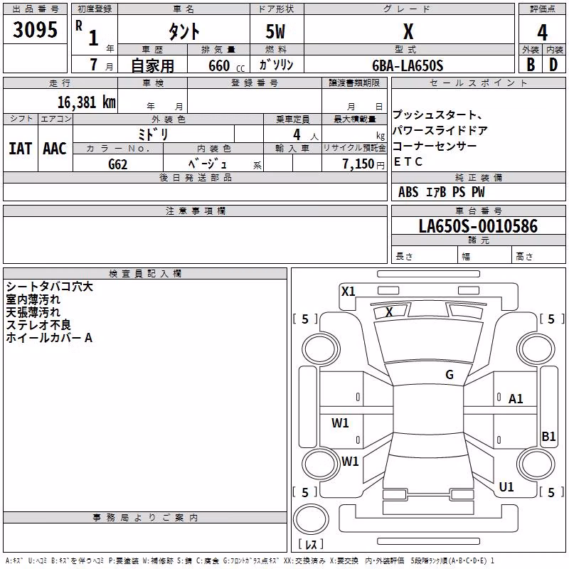 DAIHATSU TANTO
