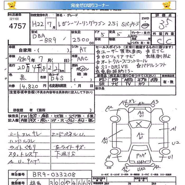 SUBARU LEGACY