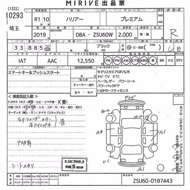 TOYOTA HARRIER