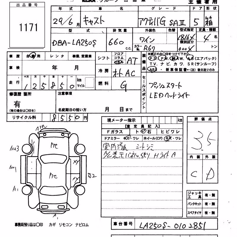 DAIHATSU CAST