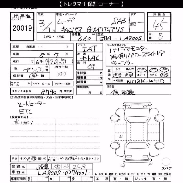 DAIHATSU MOVE CANBUS