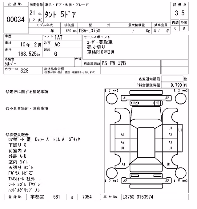 DAIHATSU TANTO