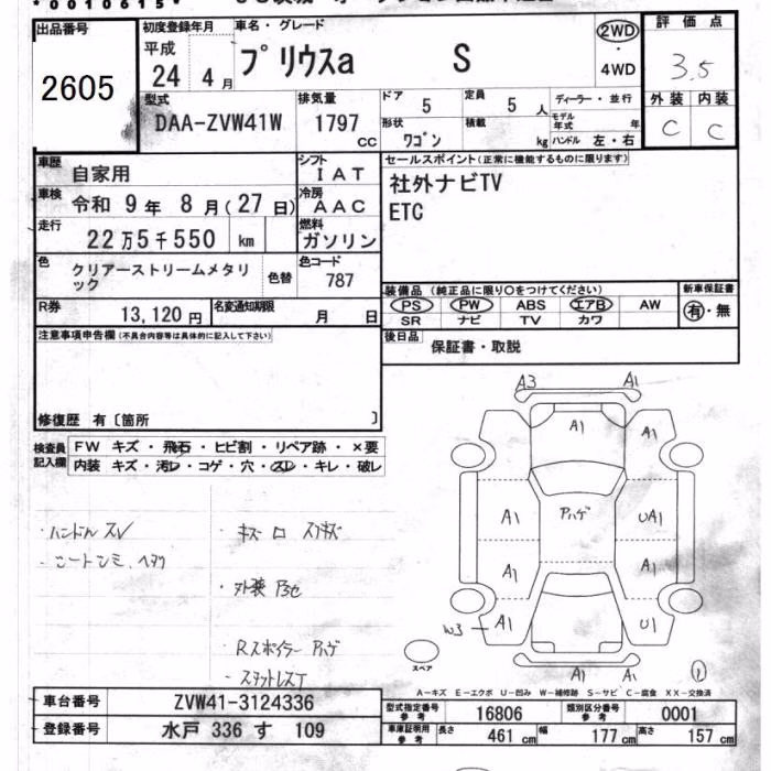 TOYOTA PRIUS ALPHA