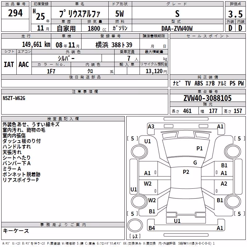 TOYOTA PRIUS ALPHA