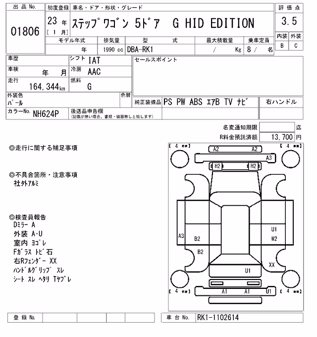 HONDA STEPWGN
