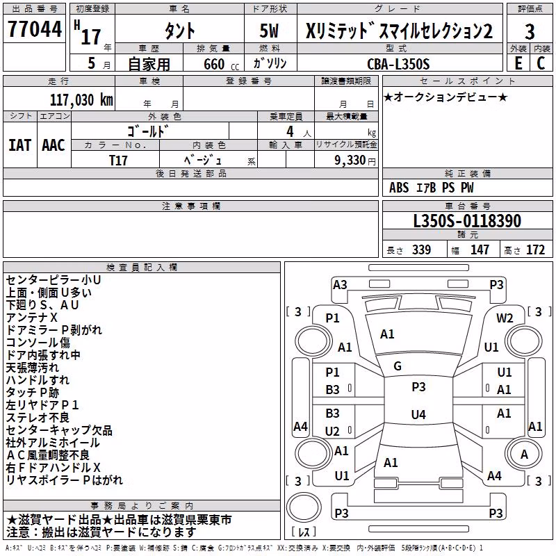 DAIHATSU TANTO