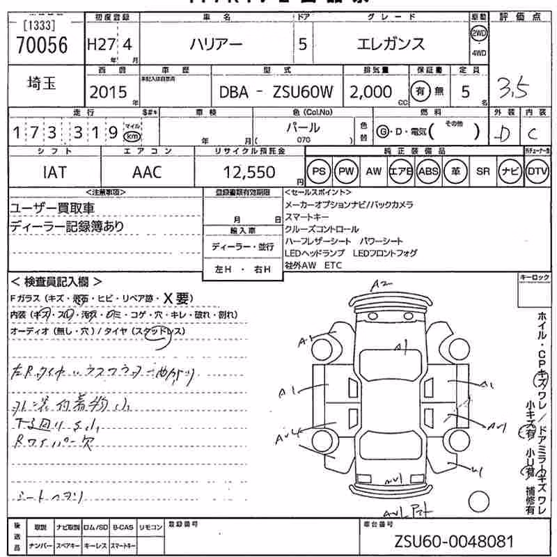 TOYOTA HARRIER