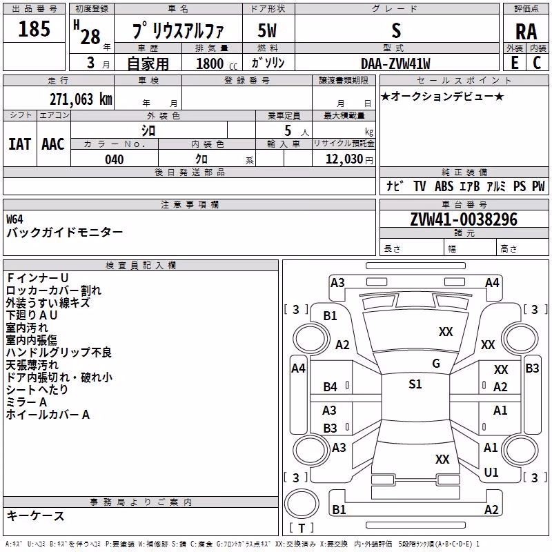 TOYOTA PRIUS ALPHA