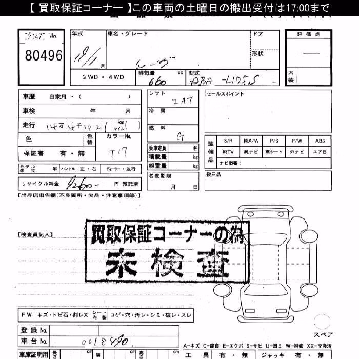 DAIHATSU MOVE