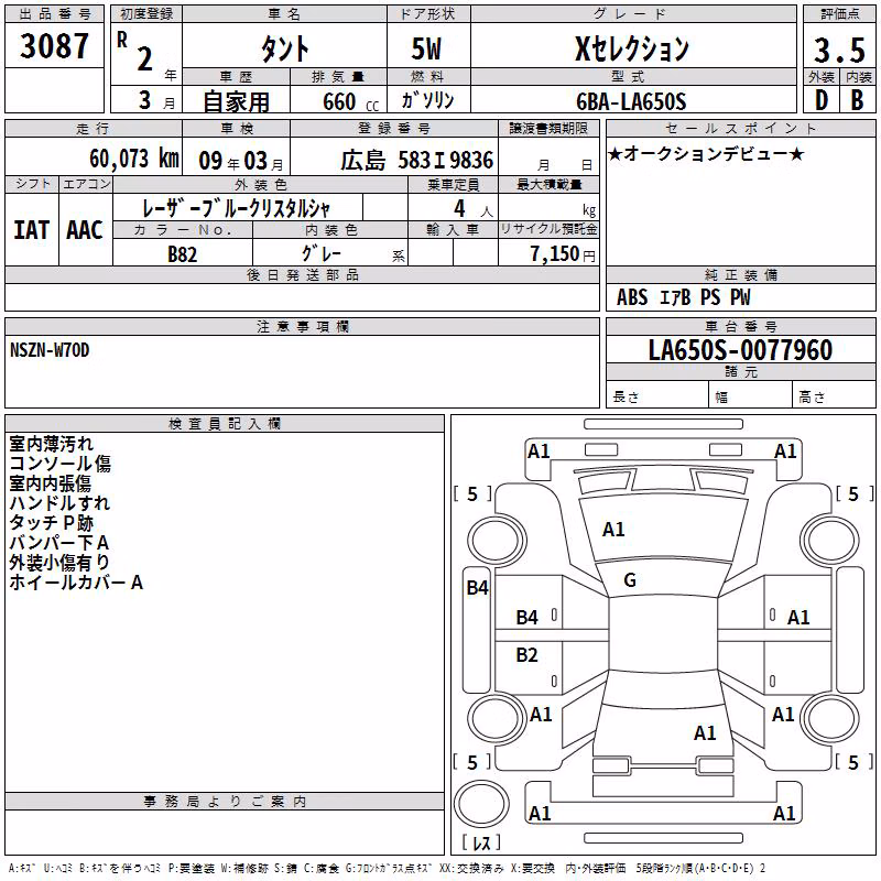 DAIHATSU TANTO