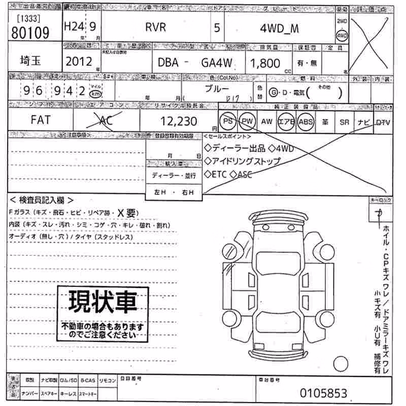 MITSUBISHI RVR