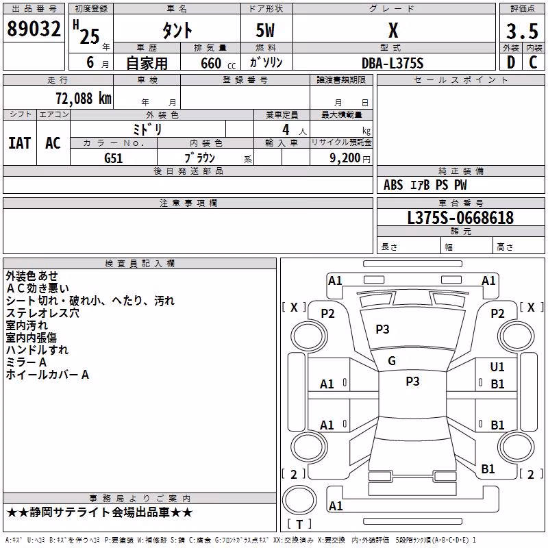DAIHATSU TANTO