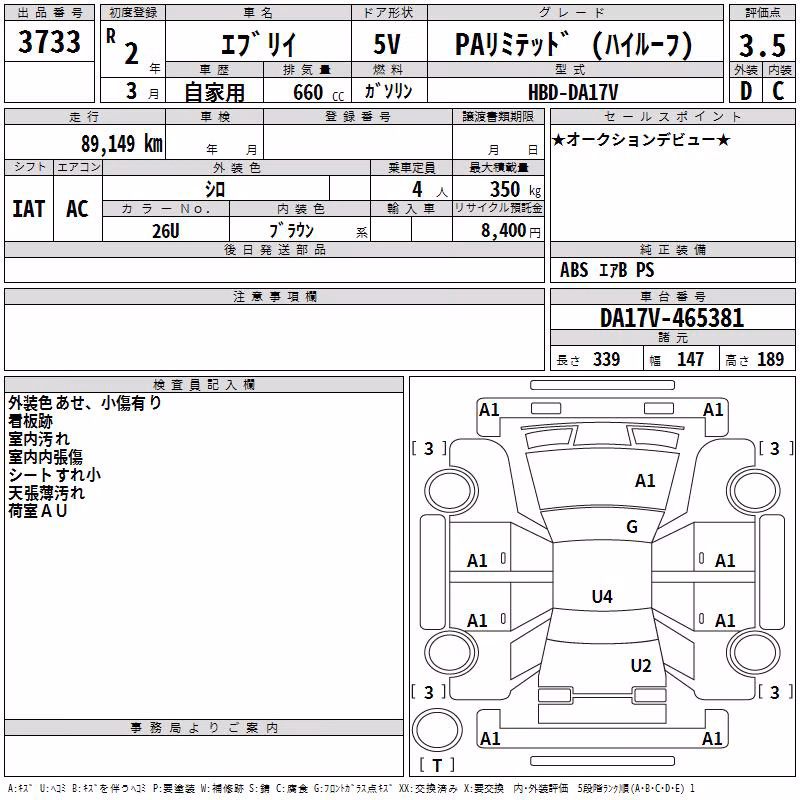 SUZUKI EVERY