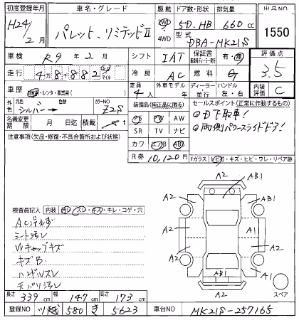 SUZUKI PALETTE