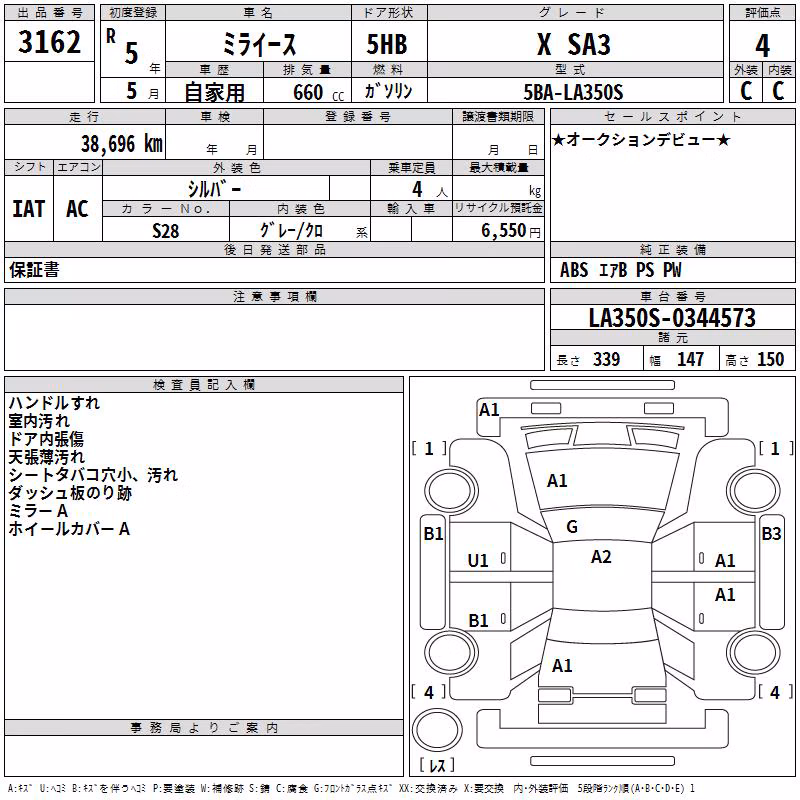 DAIHATSU MIRA E:S