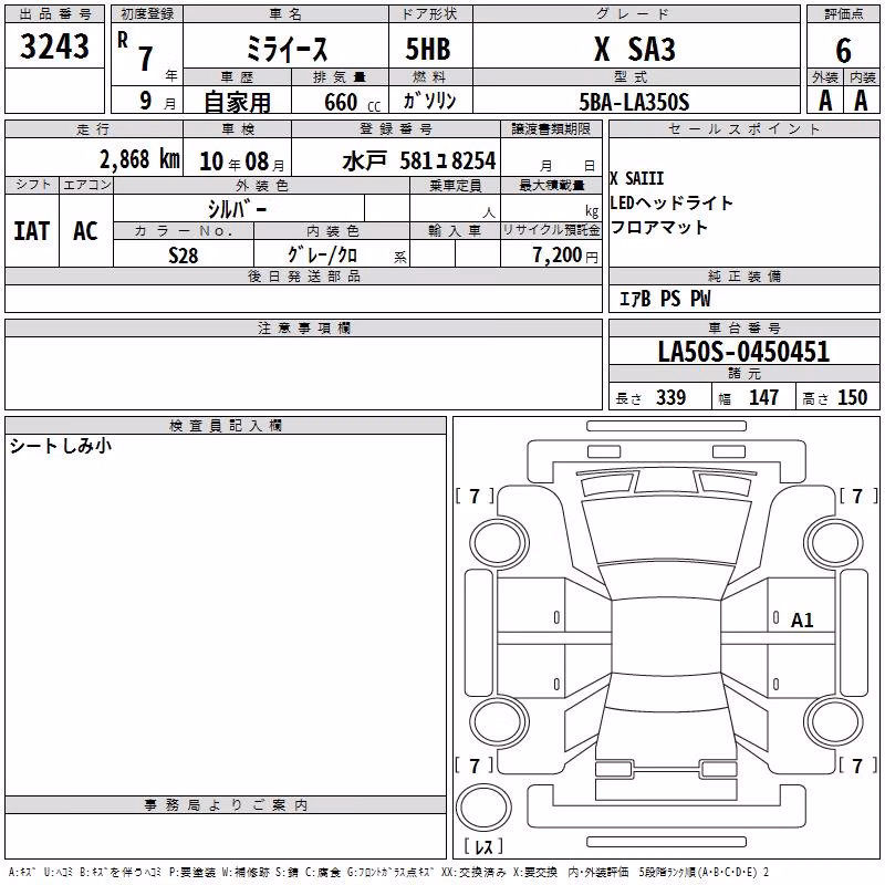 DAIHATSU MIRA E:S