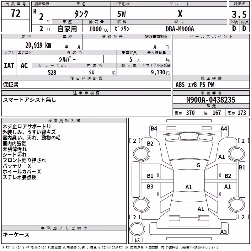 TOYOTA TANK