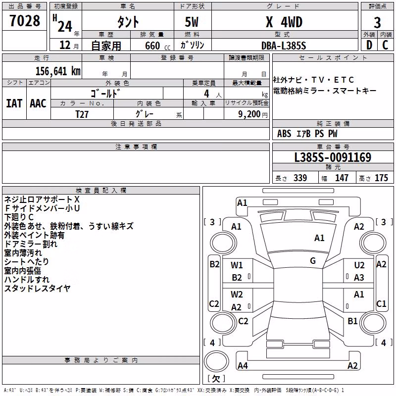 DAIHATSU TANTO