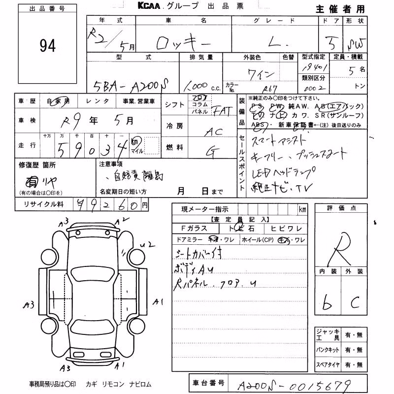 DAIHATSU ROCKY