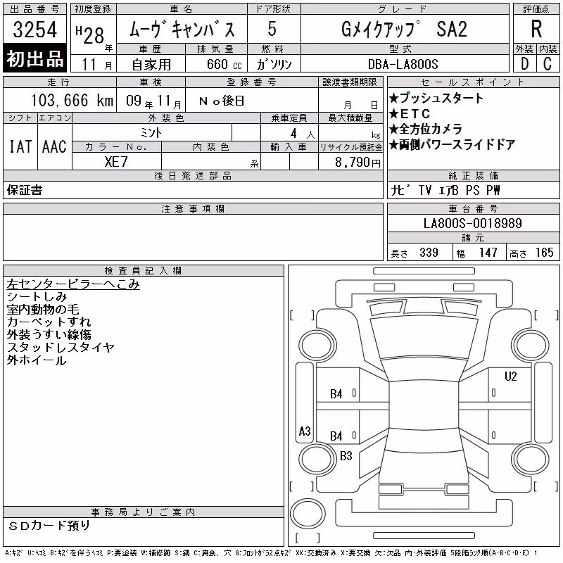 DAIHATSU MOVE CANBUS